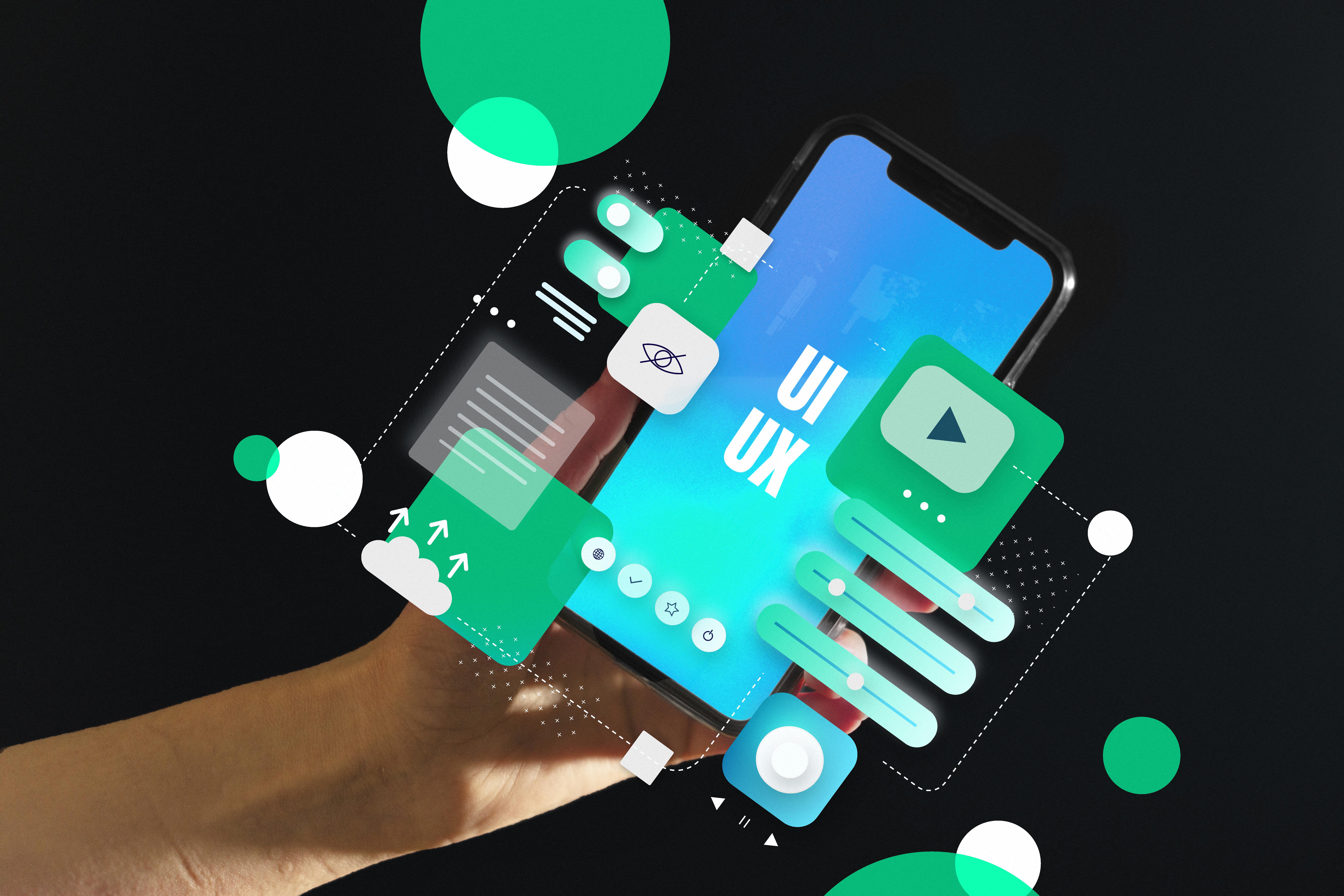 Creative UI UX Mobile Interface Design