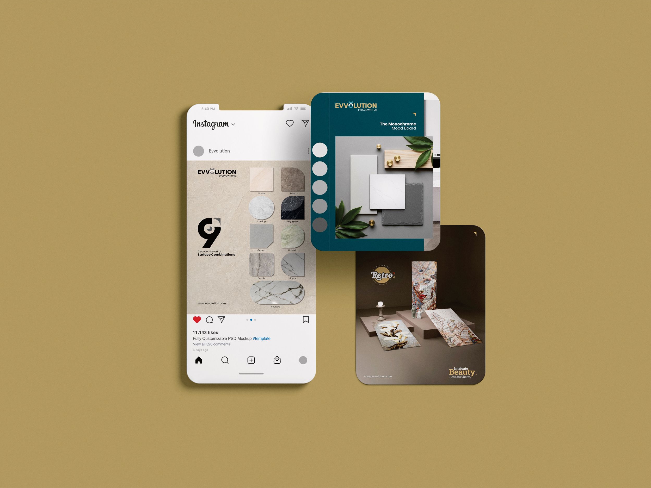 Evvolution Ceramic Social Media