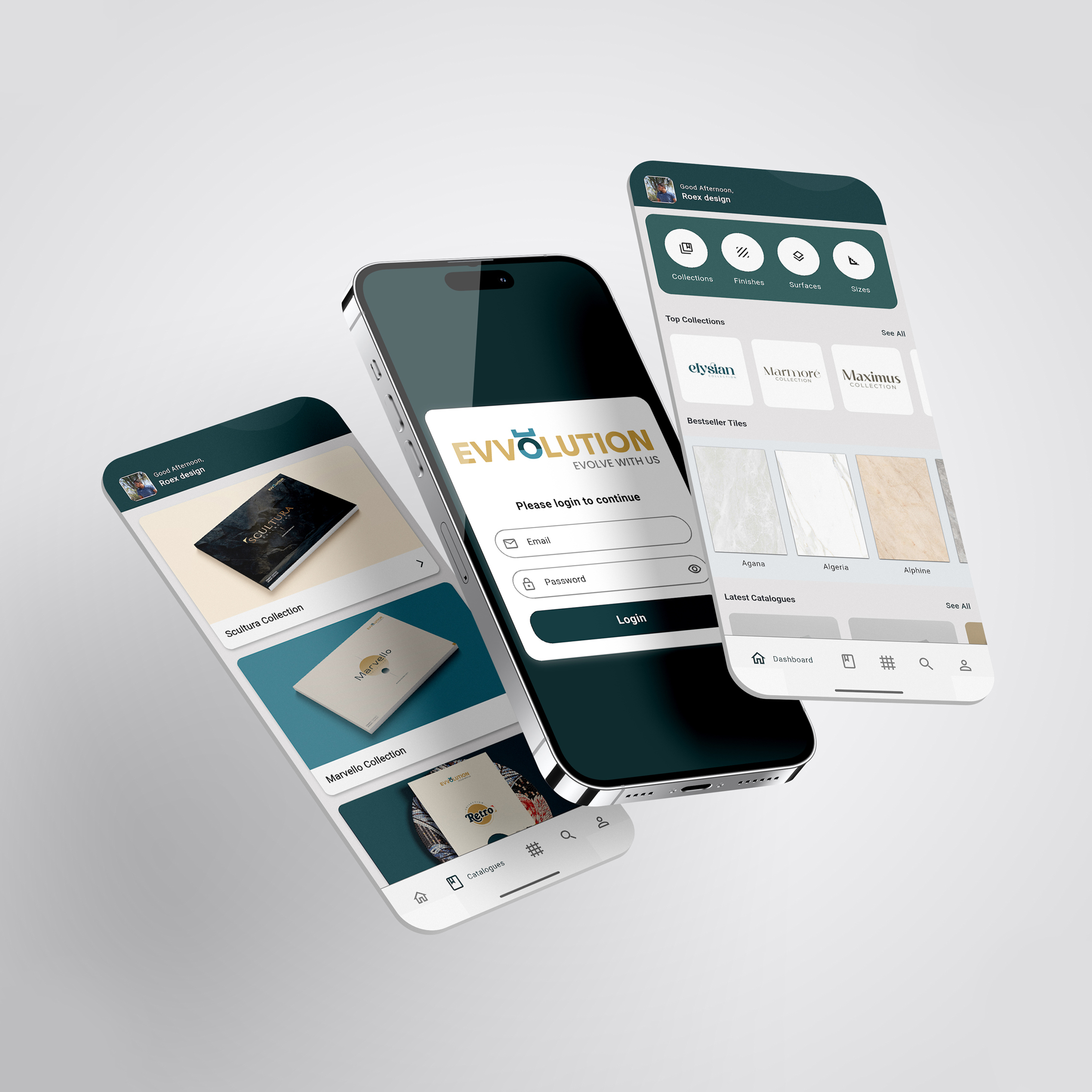Field-sales ordering app